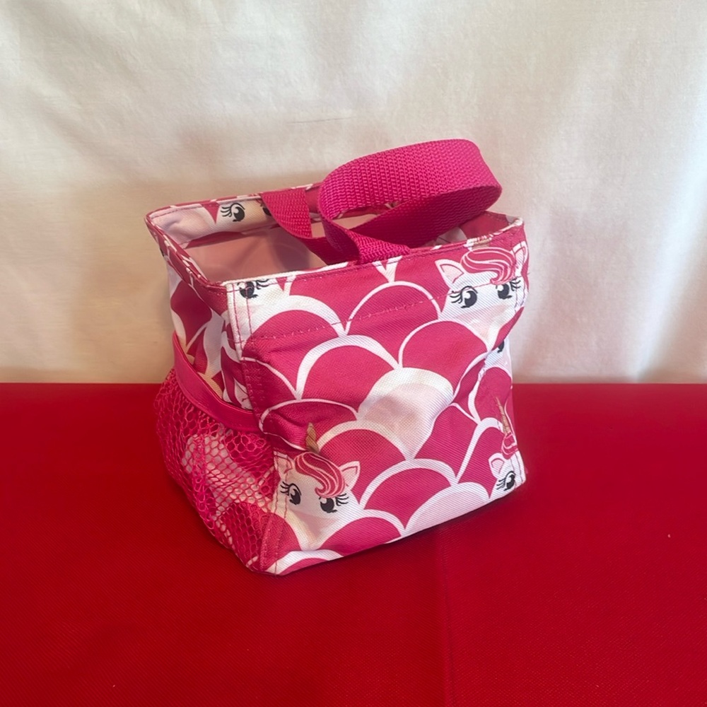 Thirty-One  Unicorn Oh Snap Bin - Pink